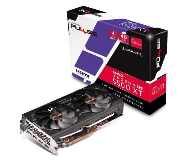 Sapphire Radeon RX 5500 XT PULSE 4GB GDDR6 - 533867 - zdjęcie